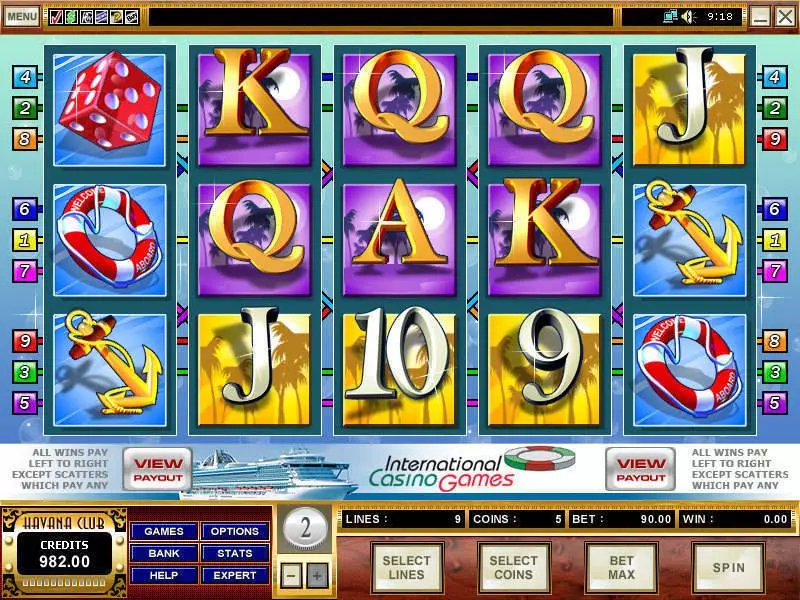 Main Screen Reels - International Casino Games Microgaming Slots Game