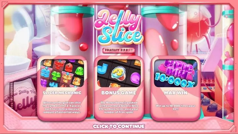 Info and Rules - Jelly Slice Hacksaw Gaming Slots Game
