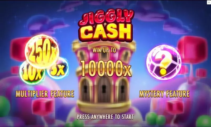 Info and Rules - Jiggly Cash Thunderkick Slots Game
