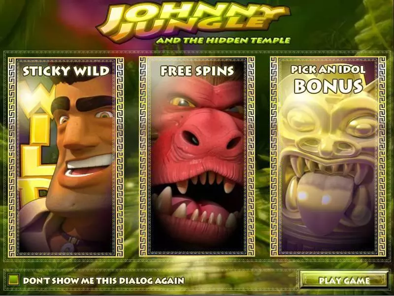 Info and Rules - Johnny Jungle Rival Slots Game