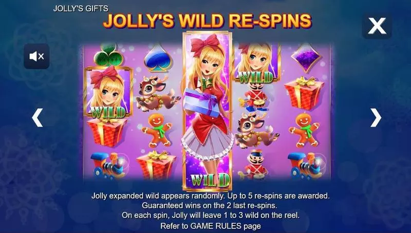Bonus 1 - Jolly's Gifts  Side City Slots Game