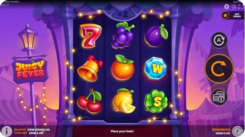 Main Screen Reels - Juicy Fever Mancala Gaming Slots Game