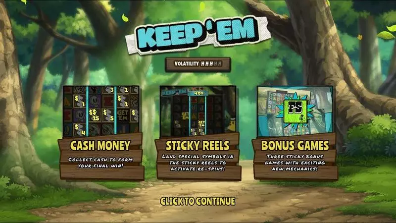 Info and Rules - Keep'em Hacksaw Gaming Slots Game