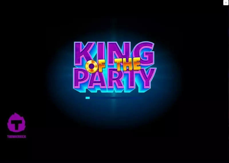 Introduction Screen - King of the Party Thunderkick Slots Game