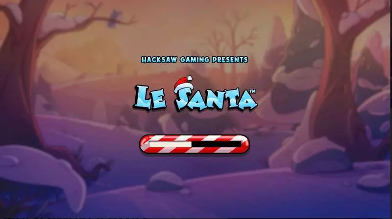 Introduction Screen - Le Santa Hacksaw Gaming Slots Game