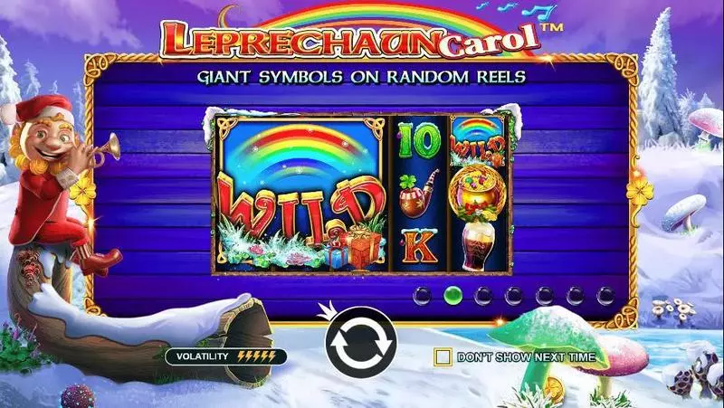 Info and Rules - Leprechaun Carol Pragmatic Play Slots Game