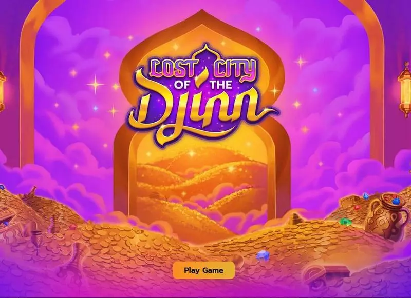 Info and Rules - Lost City of the Djinn Thunderkick Slots Game