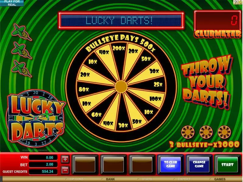 Bonus 1 - Lucky Darts Microgaming Slots Game