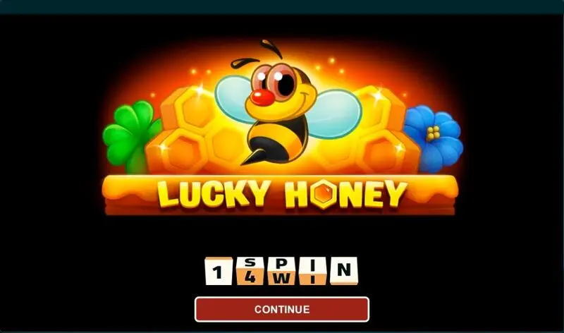 Introduction Screen - Lucky Honey 1Spin4Win Slots Game