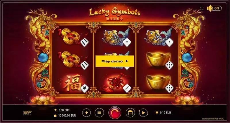 Main Screen Reels - Lucky Symbols Dice BF Games Slots Game