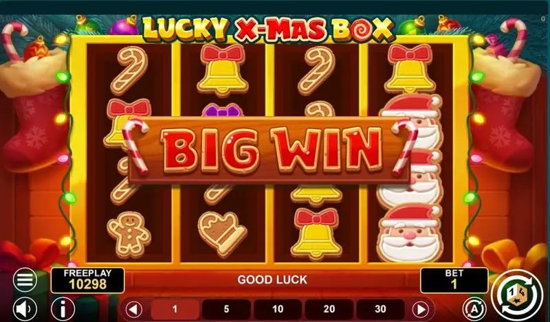 Winning Screenshot - Lucky Xmas Box 1Spin4Win Slots Game