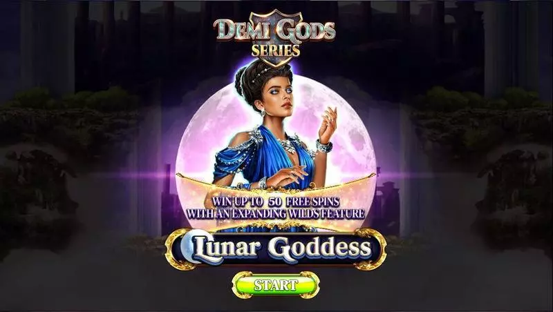 Main Screen Reels - Lunar Goddess Spinomenal Slots Game