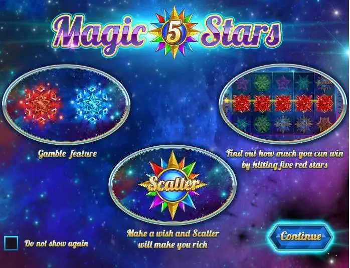 Info and Rules - Magic Stars 5 Wazdan Slots Game