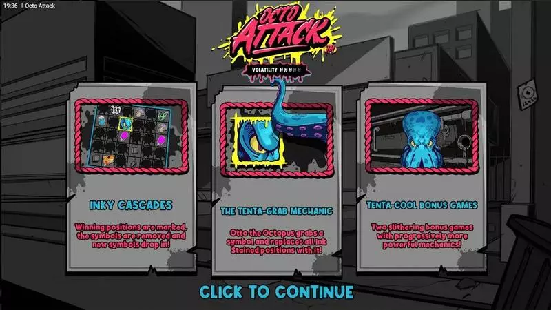 Info and Rules - Octo Attack Hacksaw Gaming Slots Game