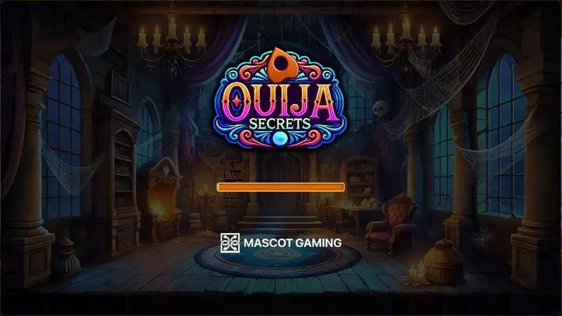 Introduction Screen - Ouija Secrets Mascot Gaming Slots Game