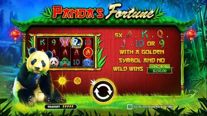 Info and Rules - Panda’s Fortune Pragmatic Play Slots Game