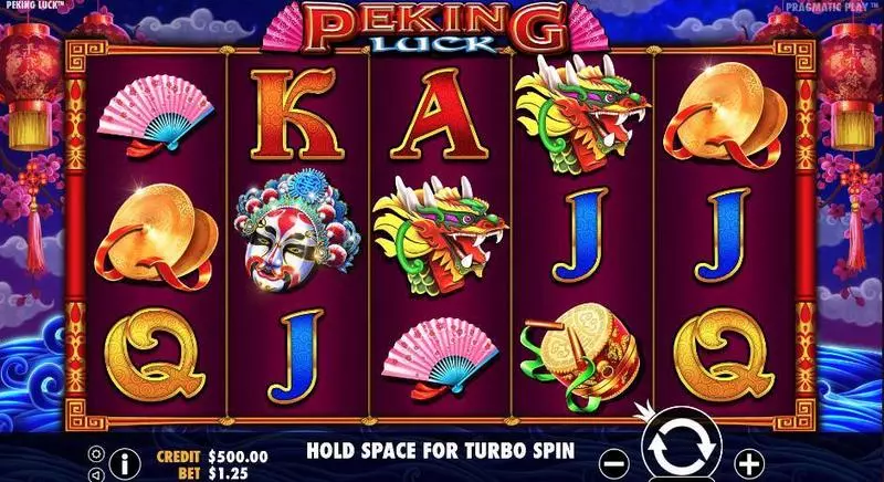 Main Screen Reels - Peking Luck Pragmatic Play Slots Game
