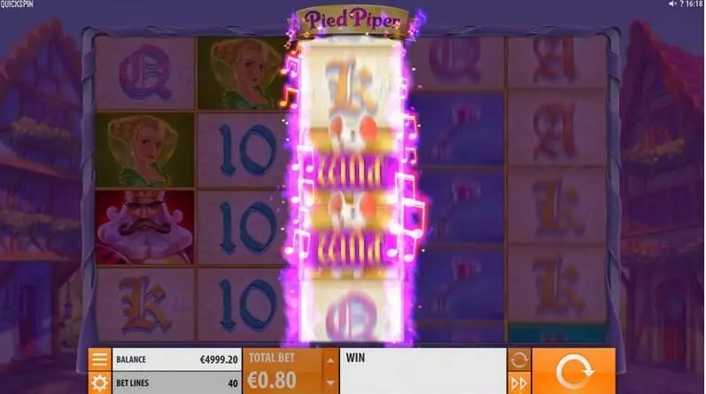Bonus 1 - Pied Piper Quickspin Slots Game