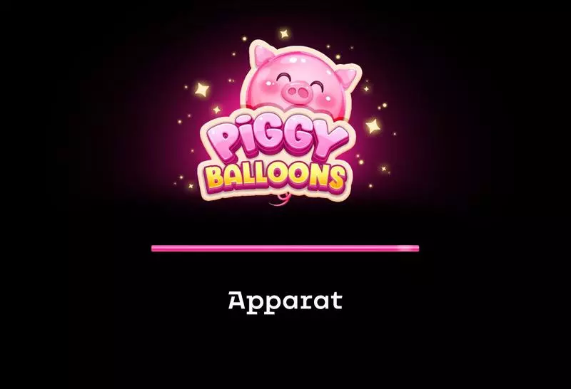 Introduction Screen - Piggy Balloons Apparat Gaming Slots Game