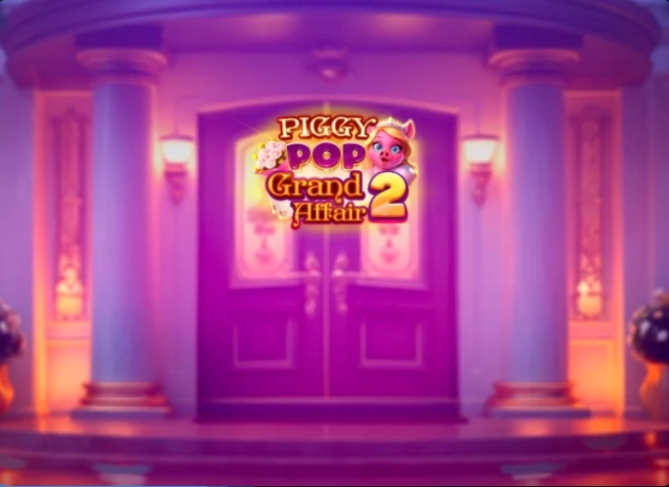 Introduction Screen - Piggy Pop Grand Affair 2 AvatarUX Slots Game