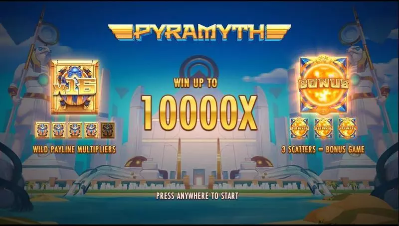 Info and Rules - Pyramyth Thunderkick Slots Game