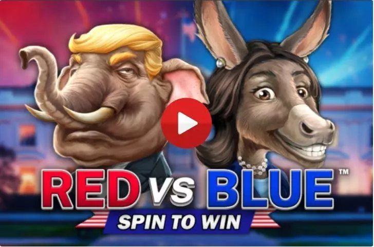 Introduction Screen - Red vs Blue - Spin to Win Dragon Gaming Slots Game