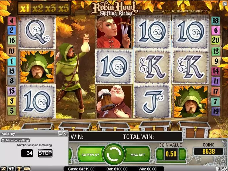 Bonus 2 - Robin Hood NetEnt Slots Game