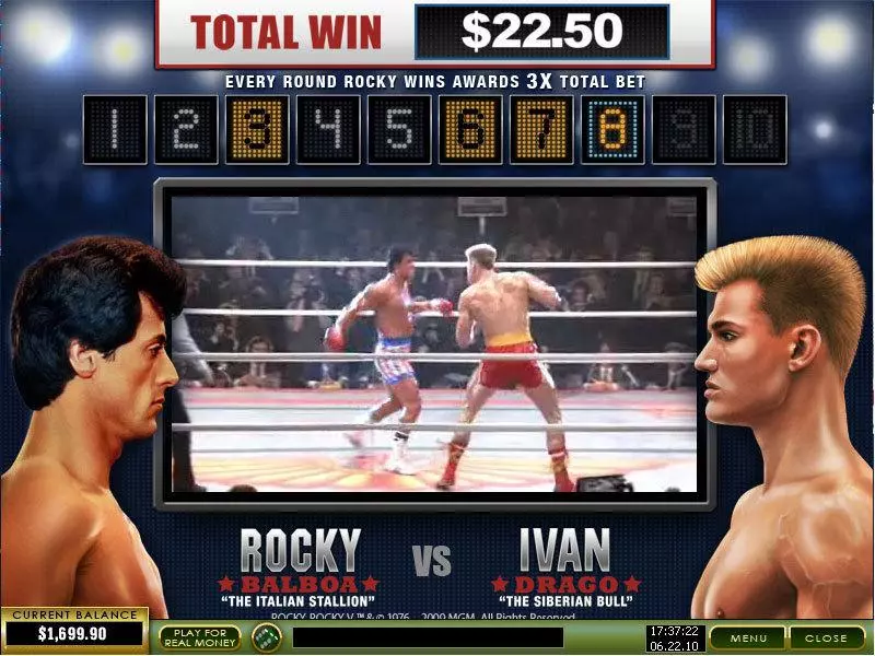 Bonus 1 - Rocky PlayTech Slots Game