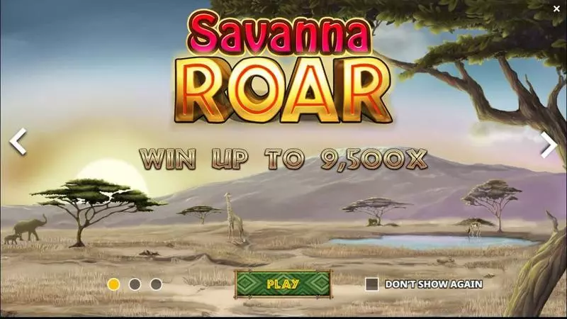 Free Spins Feature - Savanna Roar Jelly Entertainment Slots Game