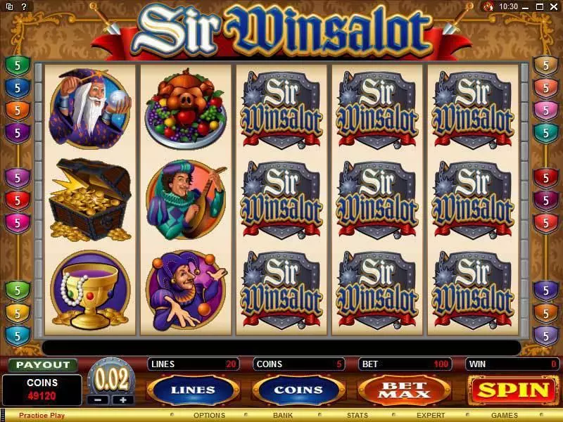 Bonus 1 - Sir Winsalot Microgaming Slots Game