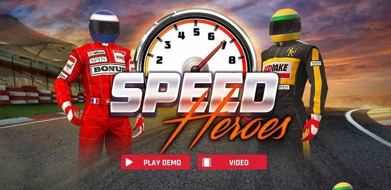 Info and Rules - Speed Heroes Red Rake Gaming Slots Game