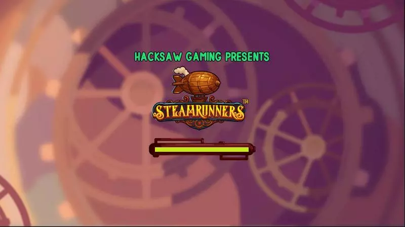 Introduction Screen - Steamrunners Hacksaw Gaming Slots Game