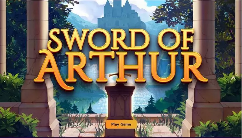 Introduction Screen - Sword of Arthur Thunderkick Slots Game