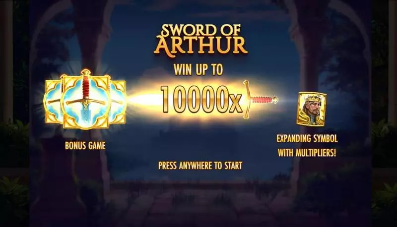 Info and Rules - Sword of Arthur Thunderkick Slots Game