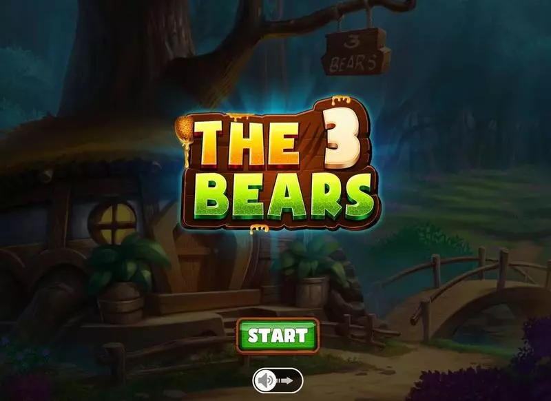 Introduction Screen - The 3 Bears Four Leaf Gaming Slots Game