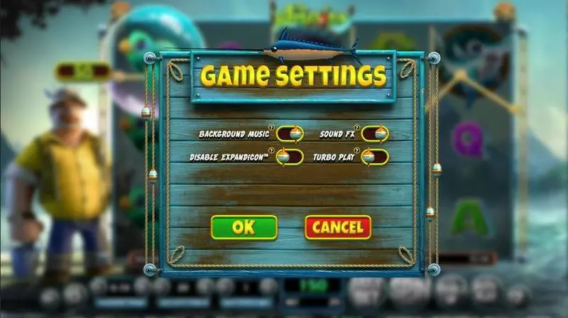Info and Rules - The Angler BetSoft Slots Game