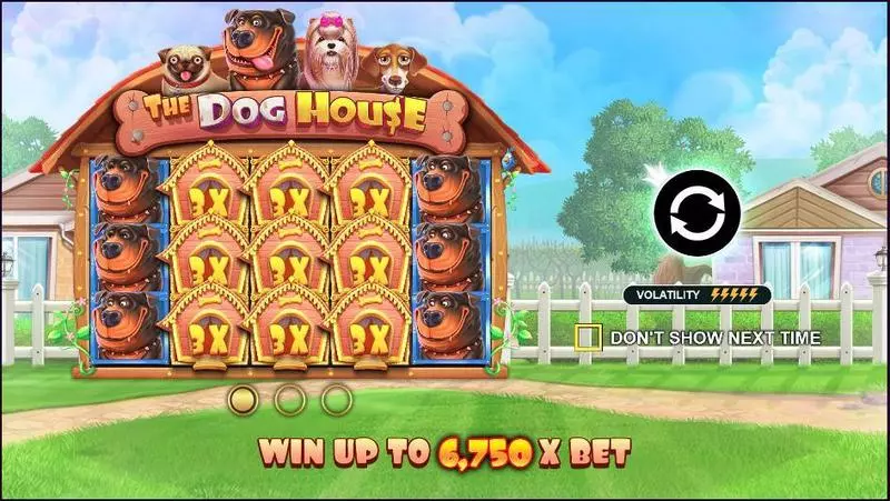 Info and Rules - The Dog House Pragmatic Play Slots Game