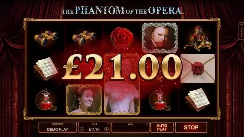 Bonus 1 - The Phantom of the Opera Microgaming Slots Game