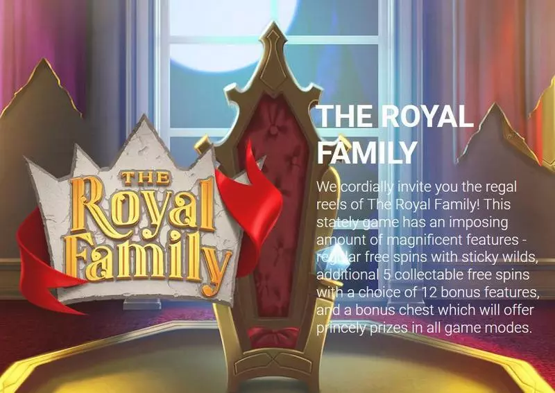 Info and Rules - The Royal Family Yggdrasil Slots Game