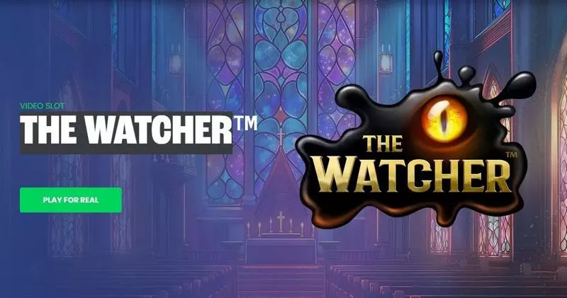 Introduction Screen - The Watcher StakeLogic Slots Game