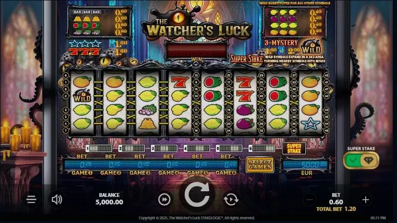  - The Watcher's Luck  Slots Game