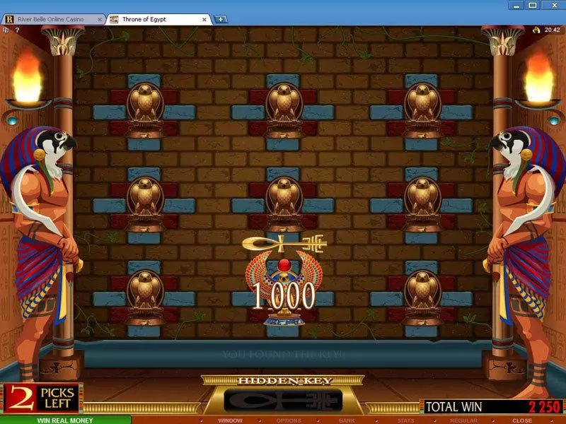 Bonus 2 - Throne of Egypt Microgaming Slots Game