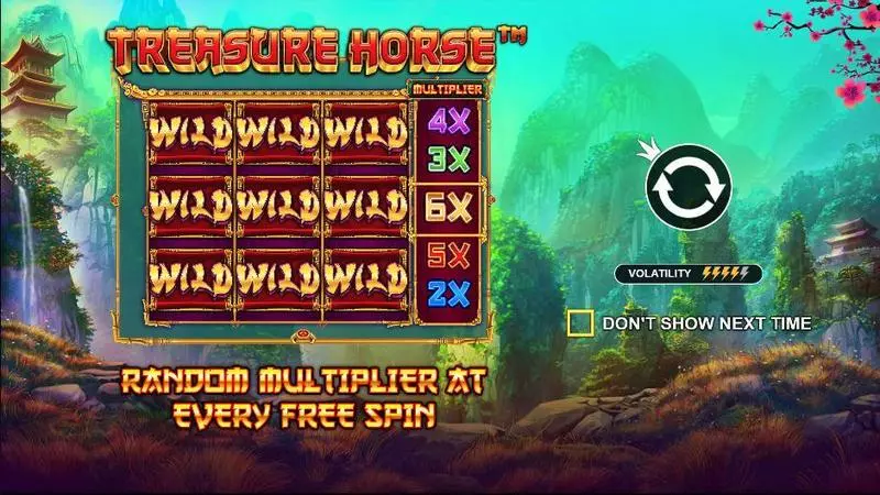 Info and Rules - Treasure Horse Pragmatic Play Slots Game