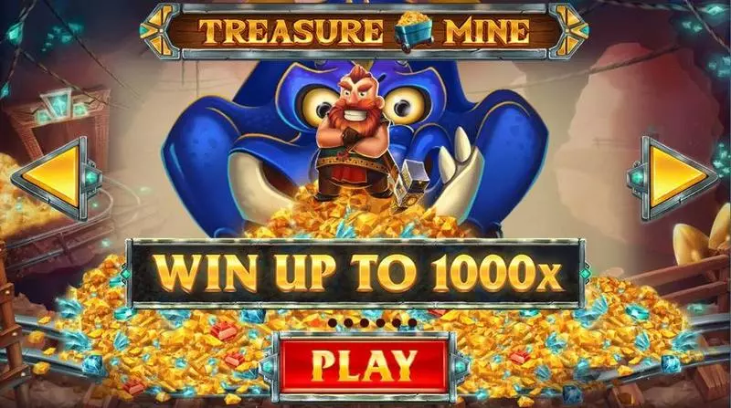 Info and Rules - Treasure Mine Red Tiger Gaming Slots Game