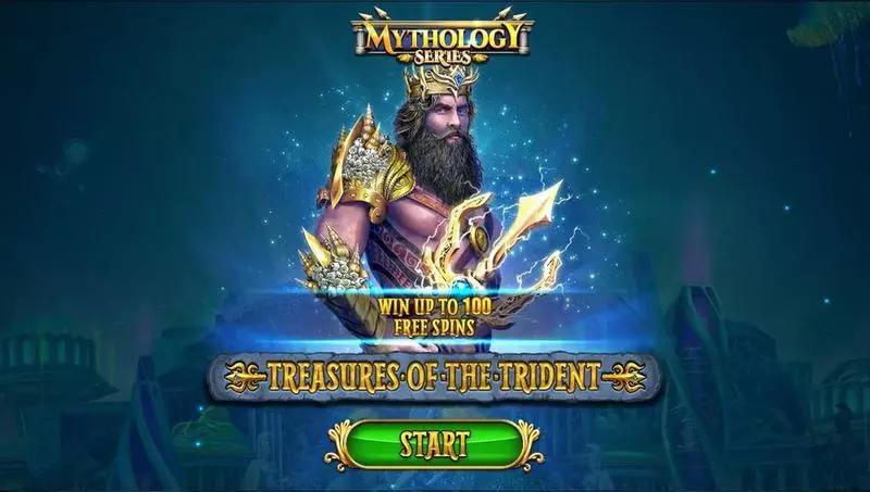 Introduction Screen - Treasures Of The Trident Spinomenal Slots Game