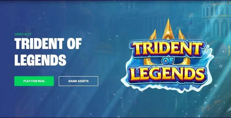 Introduction Screen - Trident of Legends StakeLogic Slots Game