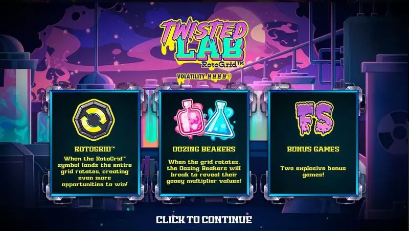 Info and Rules - Twisted Lab Hacksaw Gaming Slots Game