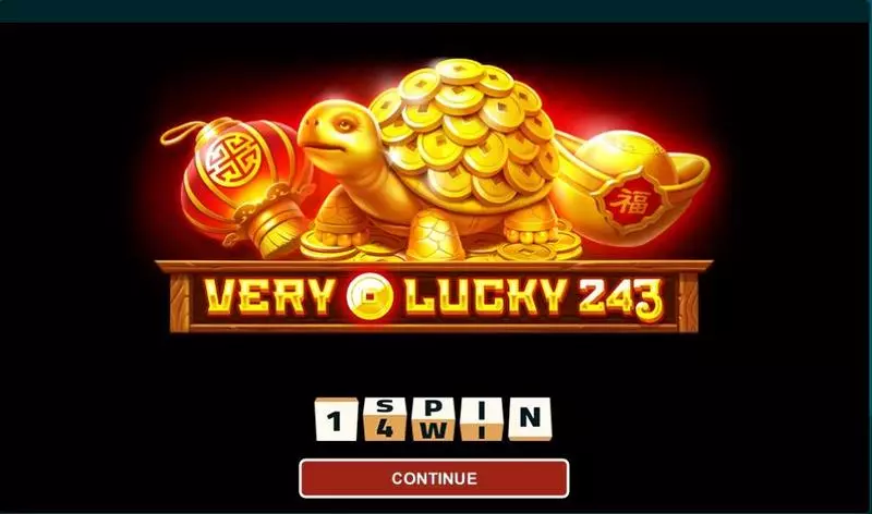 Introduction Screen - Very Lucky 243 1Spin4Win Slots Game