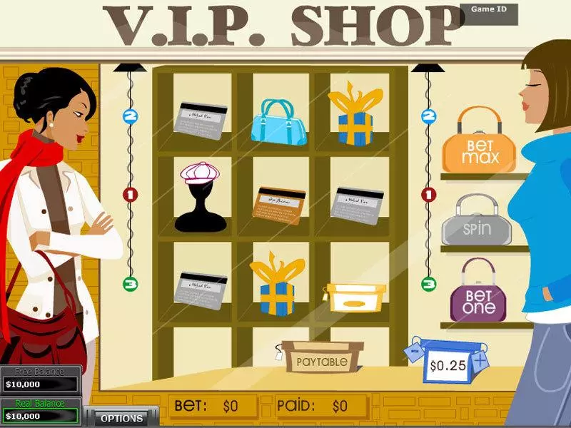 Main Screen Reels - VIP Shop DGS Slots Game