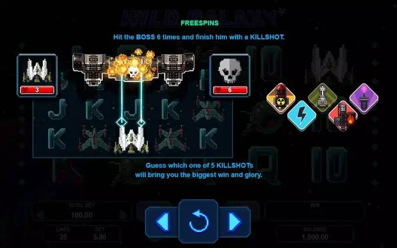 Bonus 2 - Wild Galaxy Booongo Slots Game